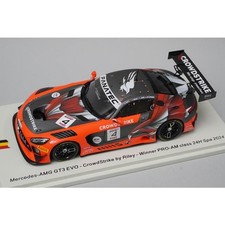 Spark Mercedes-AMG GT3 EVO CrowdStrike by Riley 24H Spa 2024 #4 SB804 1/43