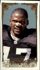 2001 Private Stock PS-2001 #74 Tyrone Wheatley - FB