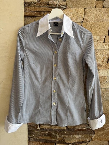 Women Bogner Shirt White Cotton 34 / XS / 42