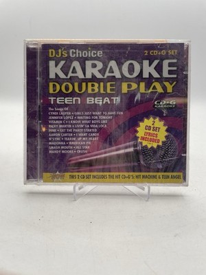 DJ s  Choice Karaoke Double Play Teen Beat by Various (CD, 2003) NEW SEALED