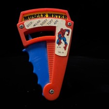 Juguete medidor muscular Kusan Spiderman 1979
