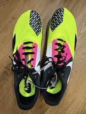 Nike Rival XC 6 Cross-Country Spikes Volt Black Hyper Pink DX7999-700 Size 10.5