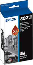 EPSON 302 Claria Premium Ink High Capacity Photo Black Cartridge T302XL120-S W