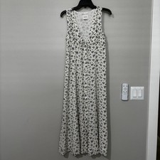 Reformation Ceara V-Neck Midi Dress Size 6