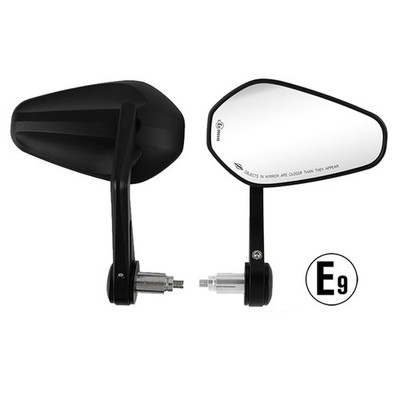 Motorrad Lenkerendenspiegel 7/8'' E-geprüft Spiegel Für Honda VT 750 1100 Shadow