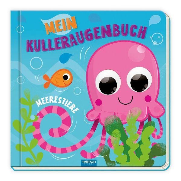 Trötsch Pappenbuch mit Kulleraugen Mein Kulleraugenbuch Meerestiere Trötsch Verl - Bild 2