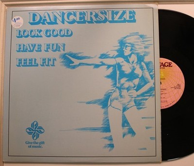 V/A Lp Dancersize Look Good Have Fun Feel Fit On Vintage - Vg++/ Vg++