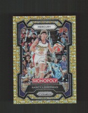 2024 Panini Prizm Monopoly WNBA #27 Nancy Lieberman Gold Shimmer /500