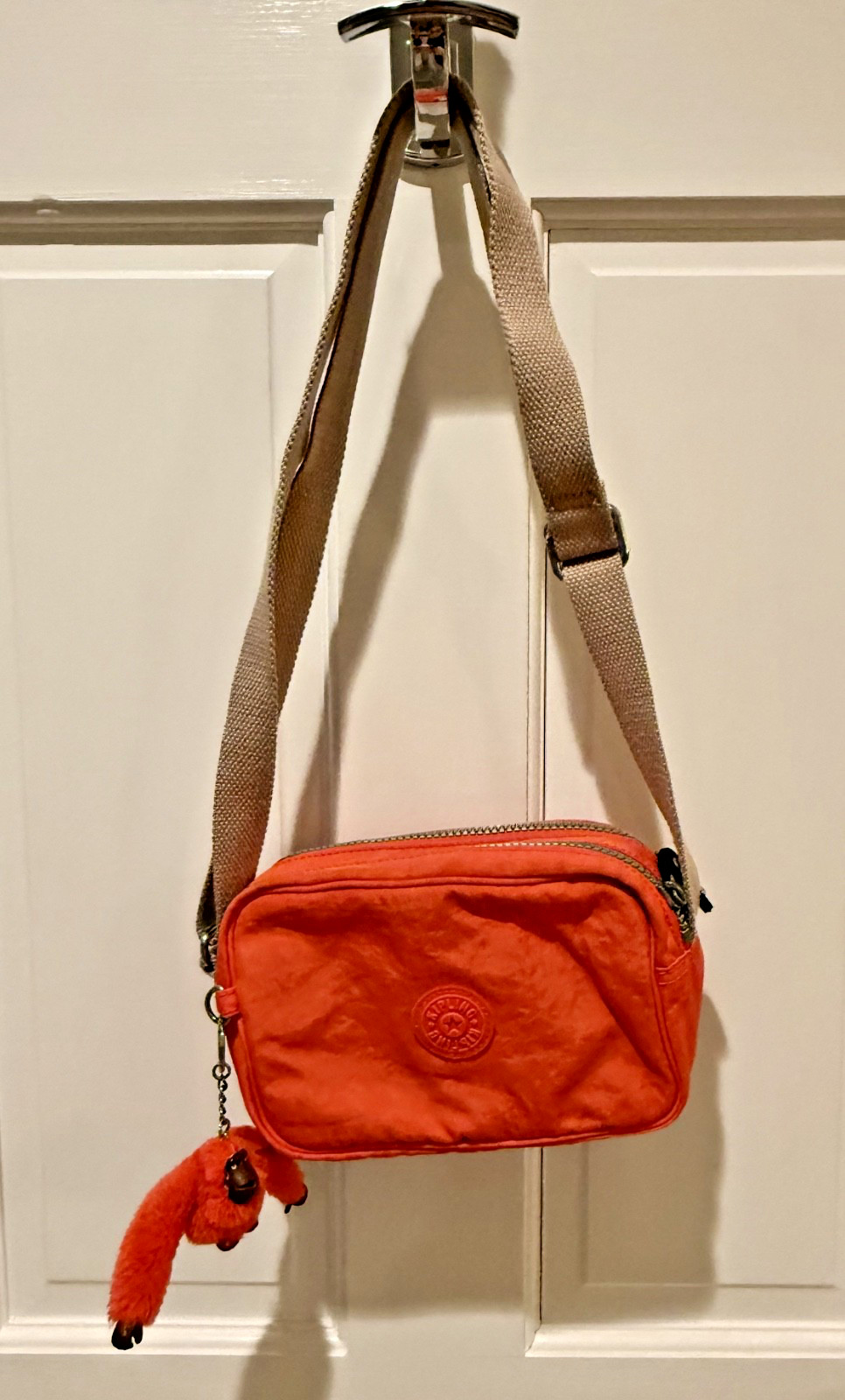 Kipling Crossbody Bag Small Rectangular Nylon Pur… - image 3