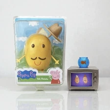 BN Rare Mr Potato + Rare Light-up TV | Peppa Pig Rare Figures & Accessories