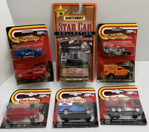 Vintage Majorette Car Lot New Five Sets 1 Matchbox Campbells Runts Dweebs