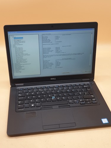 Dell Latitude 5480 14" i5-7440HQ 2.8GHZ ,FHD,BIOS BOOT ,SL19