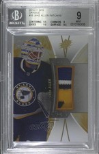 2016 SPx Stars and Legends Orange Premium Material 7/10 Jake Allen #38 BGS 9 b9t