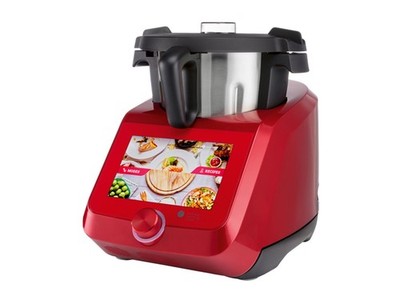 SILVERCREST  KITCHEN TOOLS Monsieur Cuisine Smart SKMS 1200 B2 rot - B-Ware gut