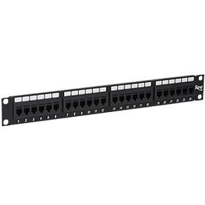Patch panelcat 6 feed-thru 24-p1rms