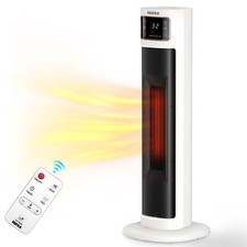 Ceramic Oscillating Heater Tip Over Cut-Out 3 Heat Setting Instant Heat BIG SALE