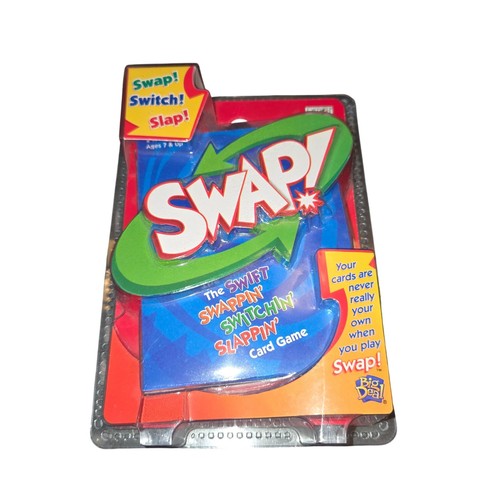 Big Deal Patch SWAP! Card Game 2002 VTG Age 7+ 2-10 Players Spanish Rules SEALED