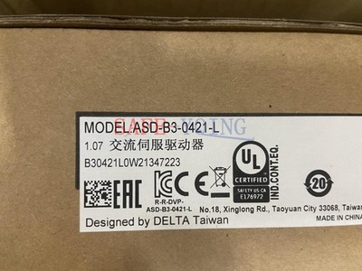 1PC NEW   servo driver ASD-B3-0421-L 400W single-phase AC220V #jd