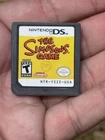 The Simpsons Game (Nintendo DS, 2007) Cart Only Tested
