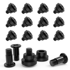 12 PCS Hard Disk Drive Mounting Screws Rubber Washer For 3.5 Inch SSD HDD
