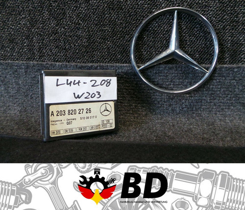 L44-208 *Mercedes W203 Abschleppschutz Alarm Alarmanlage Steuergerät A203820272