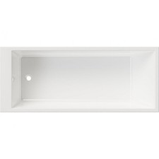 Cantanaro Square Single End 1700x700mm Thin Edge No Tap Holes Bath