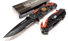 TAC-FORCE EMS / EMT Spring Open Assisted Rescue Tactical Folding Pocket Knife