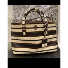 Tory Burch Double Zip Tote Bag