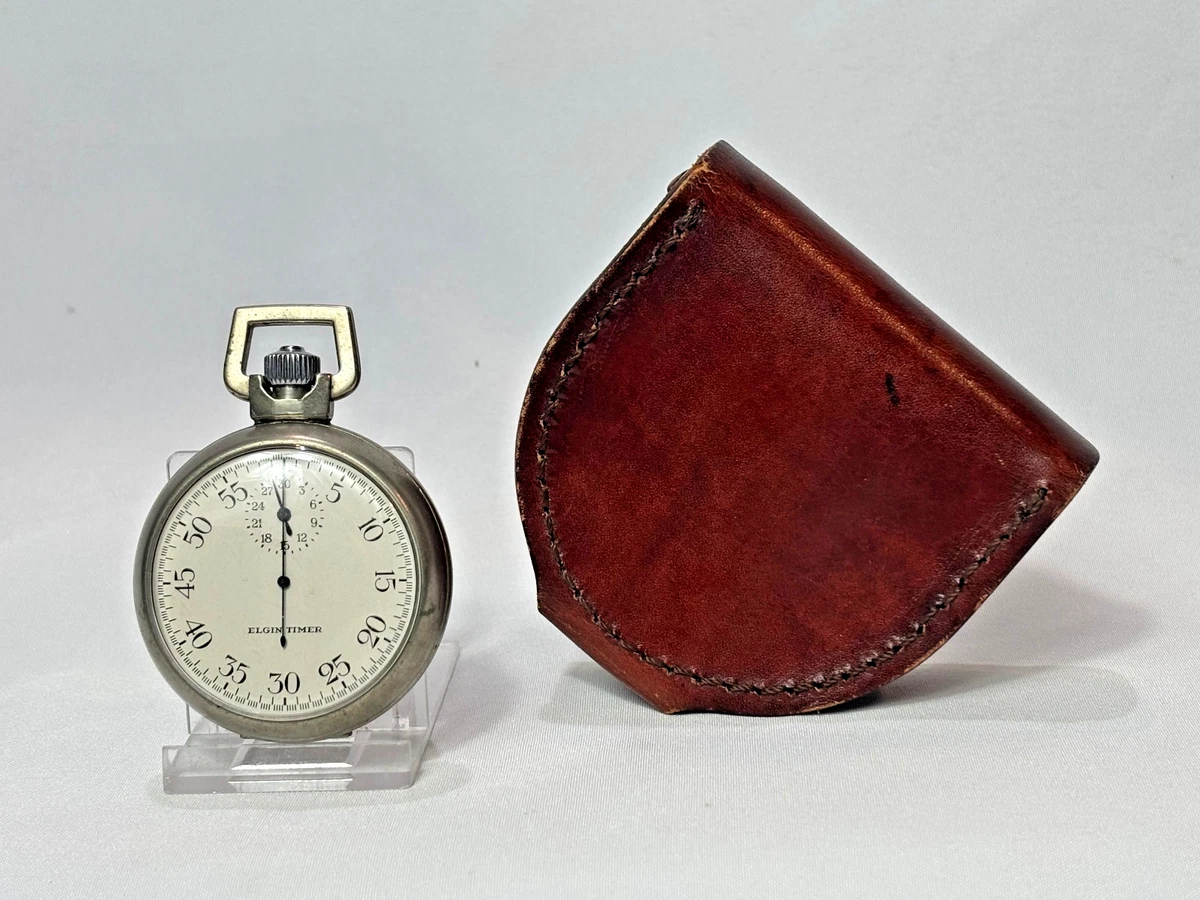 WWII Elgin Timer Stopwatch Military US Navy Bomb Timer Vintage Parts Repair elgin stop watch products for sale | eBay main image 4
