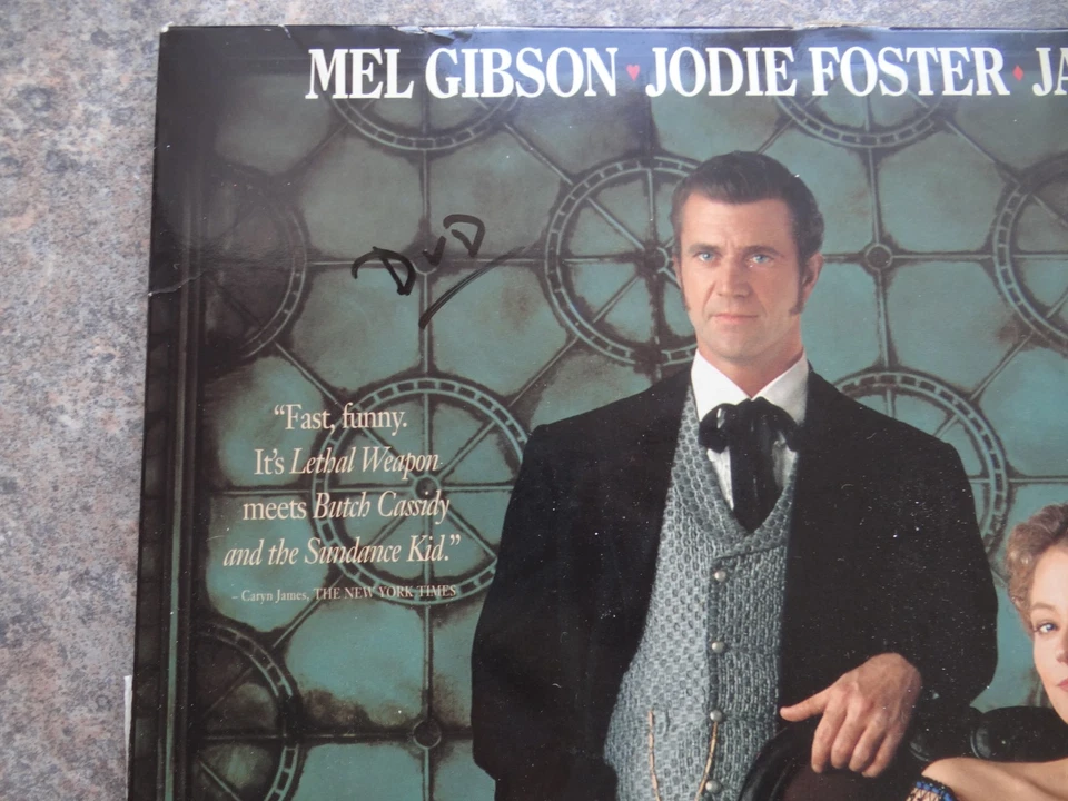 Maverick US Laser Disc LD Film Video CD Laserdisk Mel Gibson Englisch - Bild 3 von 4