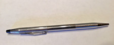 Vintage Cross Century Silver Ballpoint Pen Black Ink Made in USA