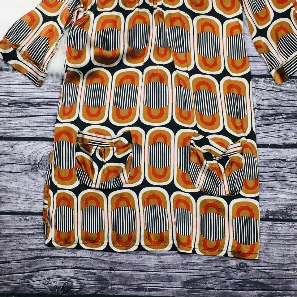 Vestido T Bags Los Angeles Mujer Pequeño Seda Retro Y2K Años 90 Cambio Ligero Tostado Foto 4 de 4