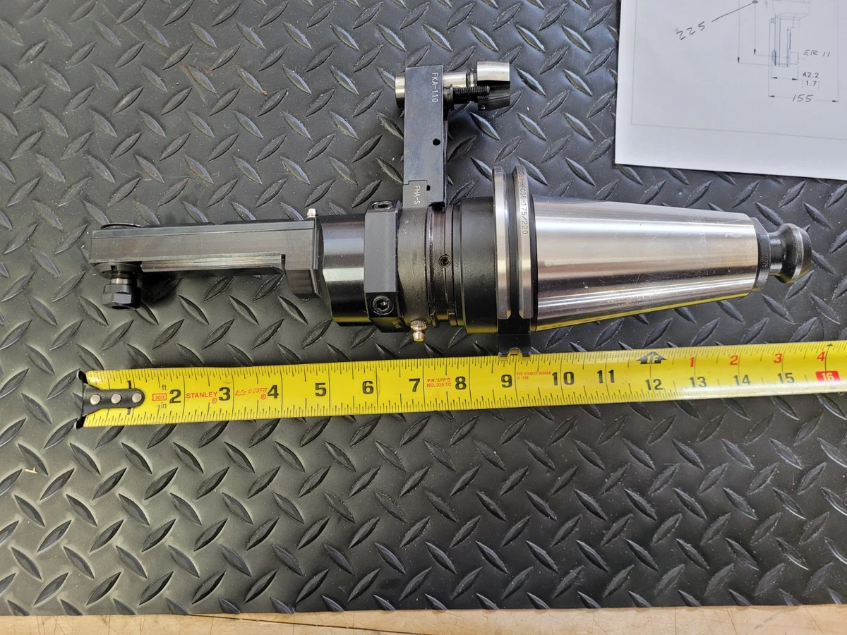 KITAGAWA/MST Right-Angle CAT50 Mini Half-Series Drill/Mill/Tap ER