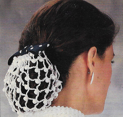 Beaded Snood crochet pattern instructions