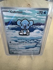 Pokemon Cubchoo 109/086 SV: Black Bolt Illustration Rare on eBay
