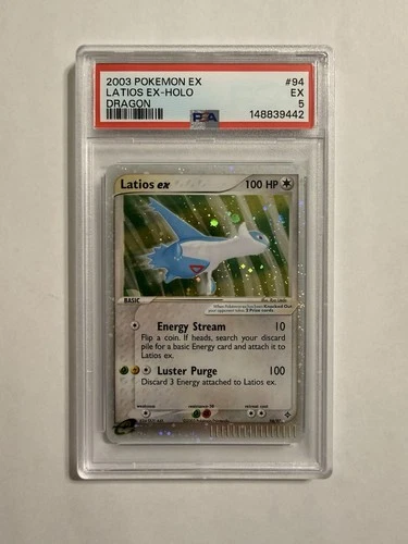 Latios ex #94 - Pokémon TCG: Dragon 2003 Vintage - PSA 5