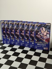 ONE PIECE TCG The Azure Sea’s Seven OP-14 Sleeved Booster Pack- Sealed Lot Of 8