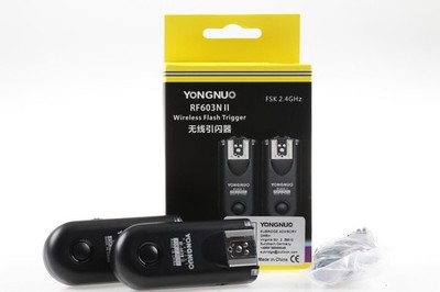 YONGNUO 2x RF-603C II Funkauslöser für Nikon