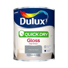 Dulux Quick Dry Gloss Paint Interior Wood Metal All Colors 750ml