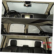 Compatible with Dodge Ram 4 Door 2010-2017, 6PCS Car Windshield Shade  Side