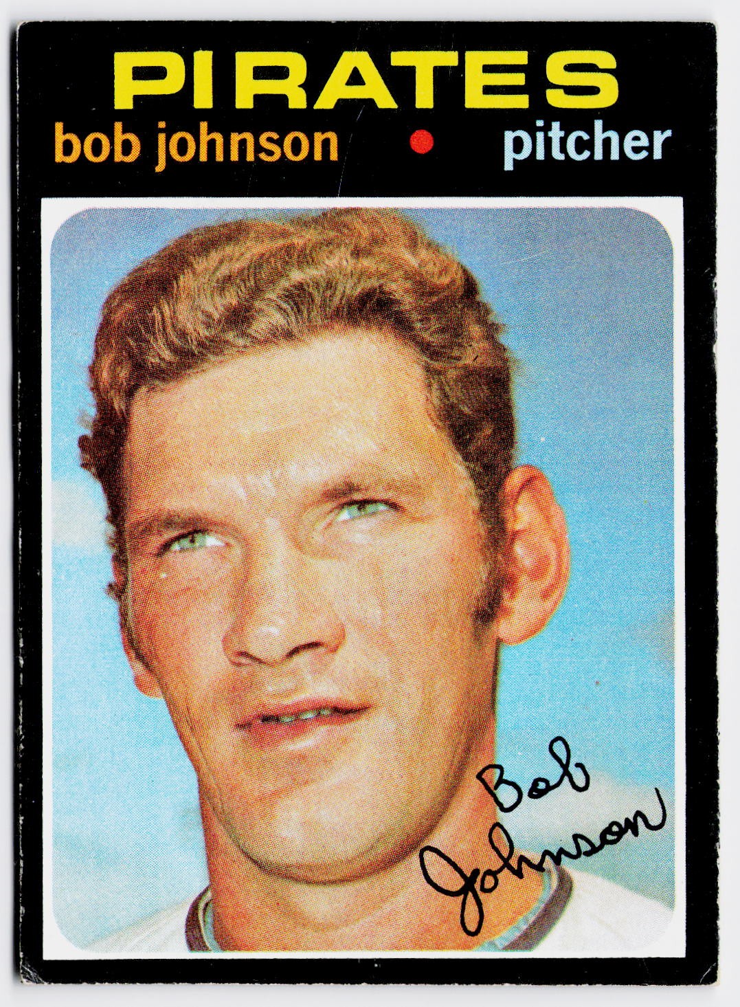 1971 Topps #365 Bob Johnson