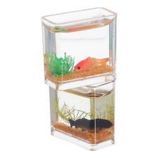  2 Pcs Giocattolo Per Acquario L'intrattenimento Dei Bambini Mini Resina