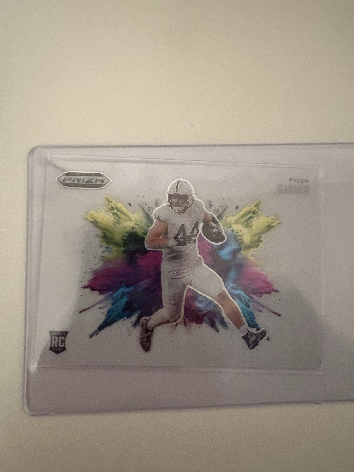 TYLER WARREN 2025 Panini Prizm Draft Picks Horizontal Color Blast Penn State RC