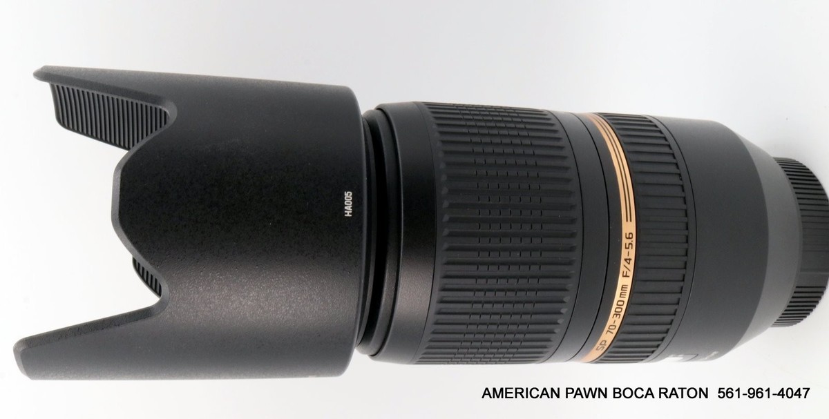 Tamron A005 70-300mm F4-5.6 Di VC USD Lens for Nikon w/Hood | eBay