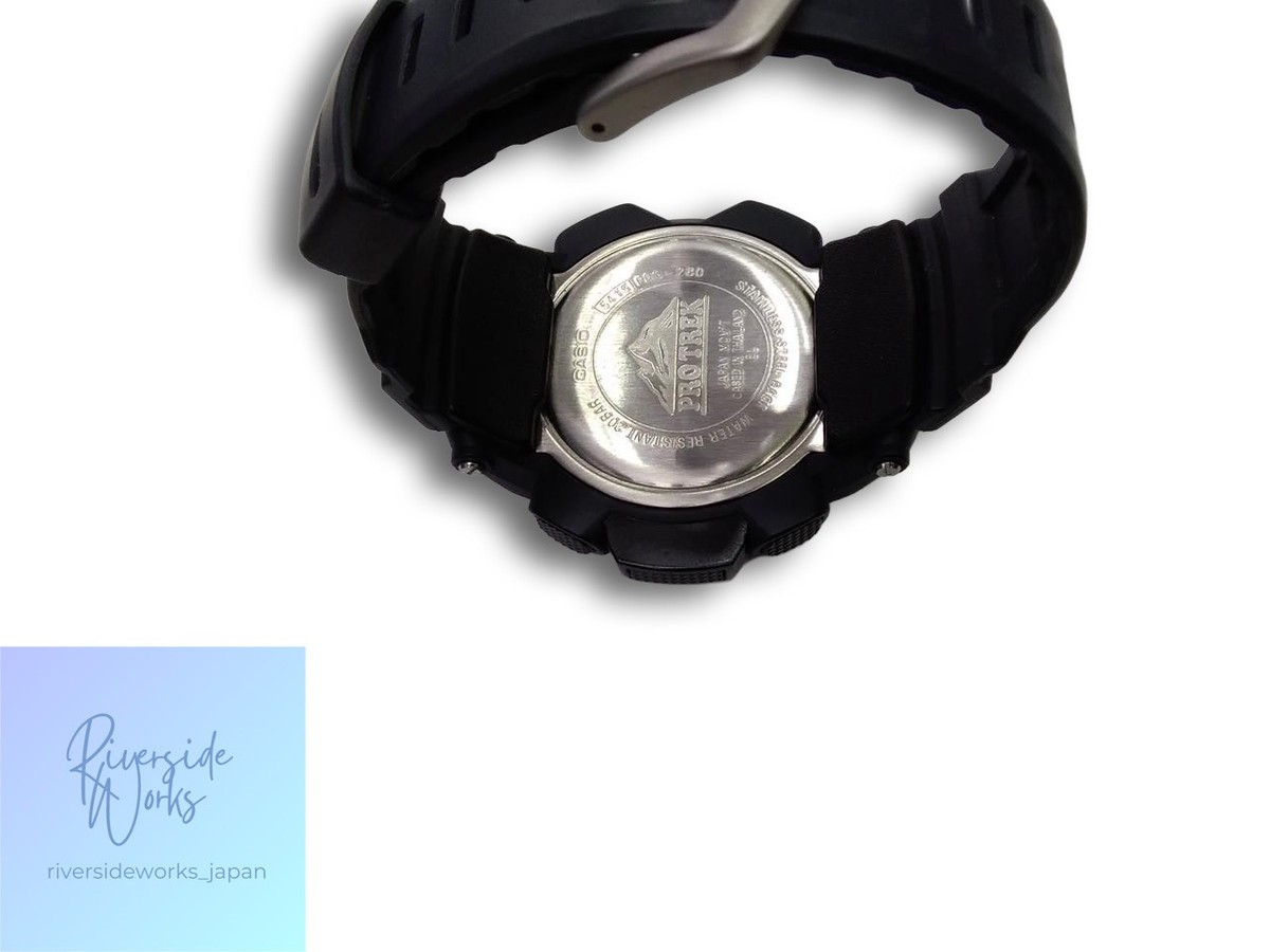 CASIO PRO TREK PRG-280 20気圧防水 方位計 プロトレック Casio Pro Trek Wr20bar PRG 280 Quartz Digital Watch for sale