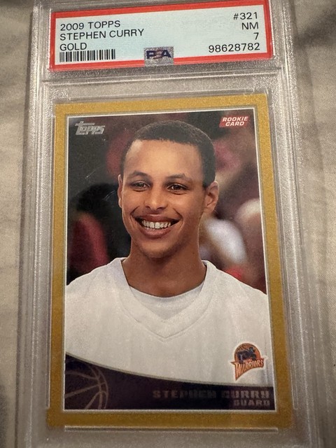 Stephen Curry 2009 Topps Topps Gold