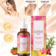 1-5PCS Cyperus Rotundus Oil - 60ml Natural Cyperus Rotundus Oil For Hair Removal