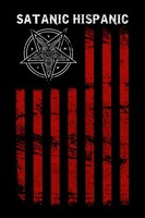Notizbuch Liniert 6X9 Zoll, Satanic Hispanic, 120 Seiten, Schreibheft, Tagebuch