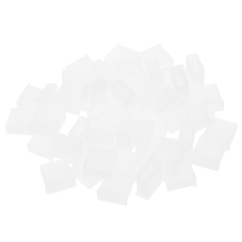 Transparent USB Protection Plugs 50 Pcs for Laptop and PC Ports - 第 12/12 張圖片