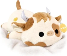 Onsoyours Original Weighted Stuffed Animals, 4.0 20", Highland Cow 